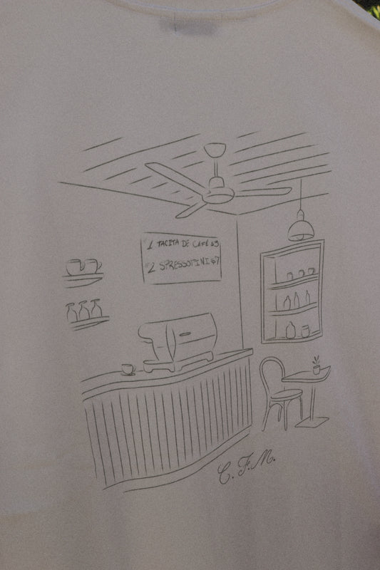 Café Fermonti T-Shirt White