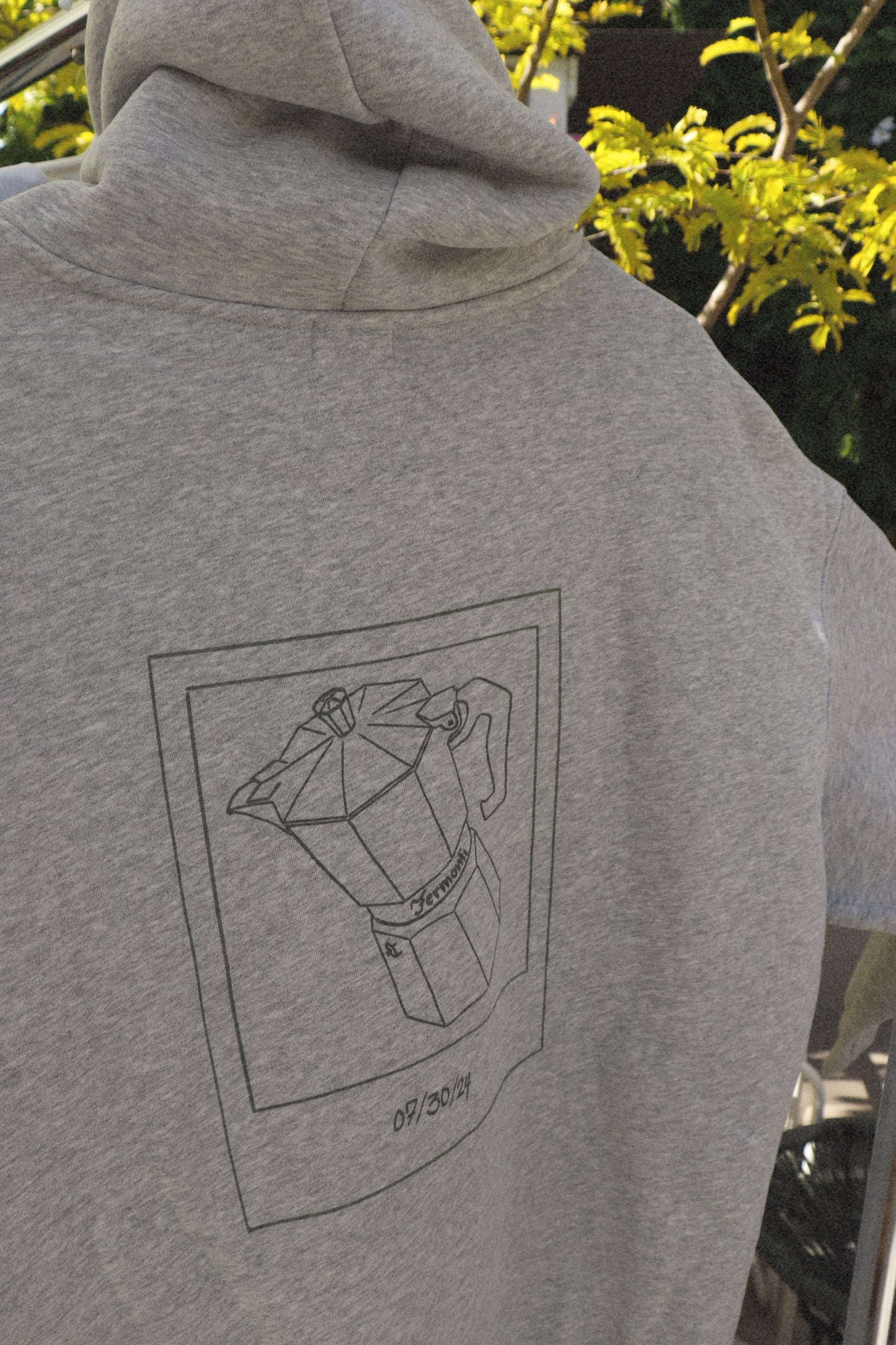 La Greca Hoodie Gray