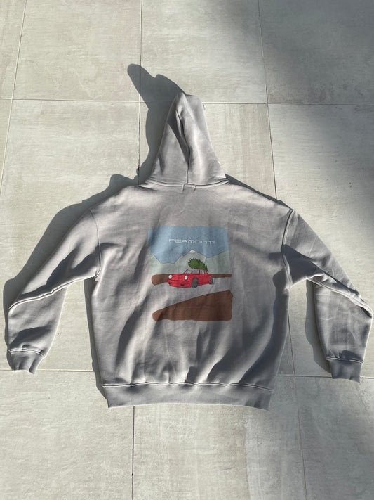 Arbolito Hoodie Light Gray