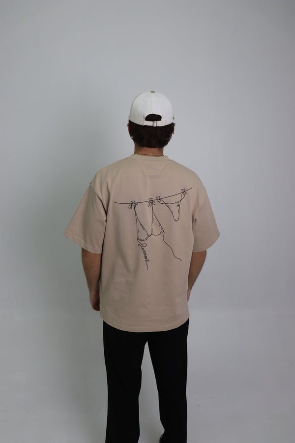 Kini T-Shirt Beige