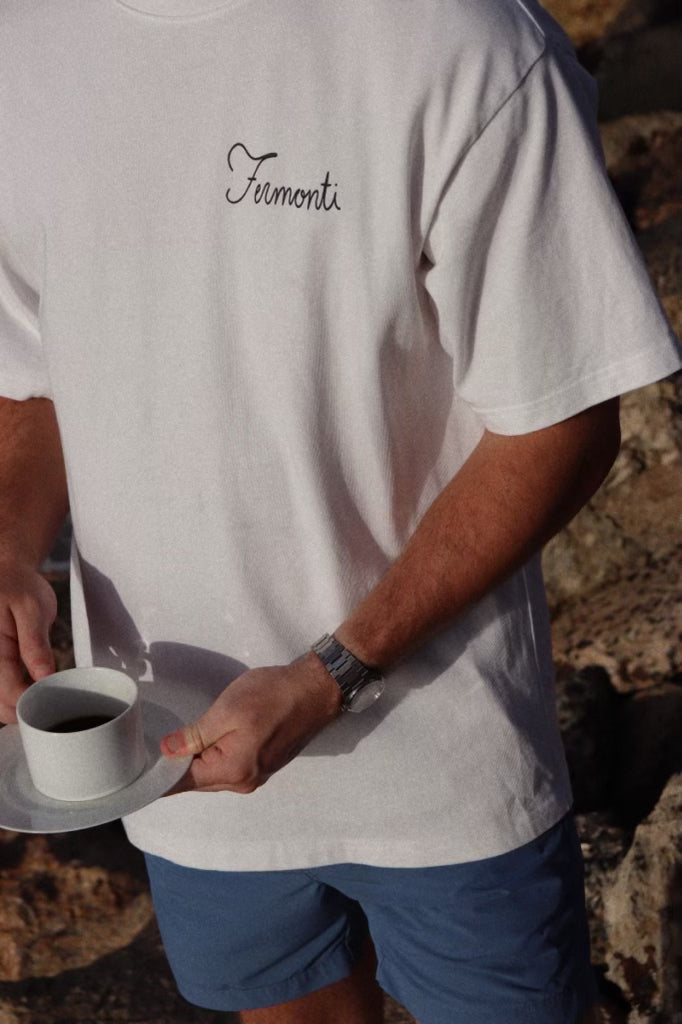 Tacitas de Café T-Shirt White